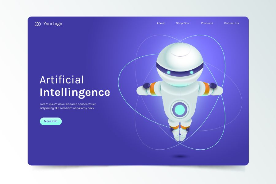 artificial intelligence based website design
